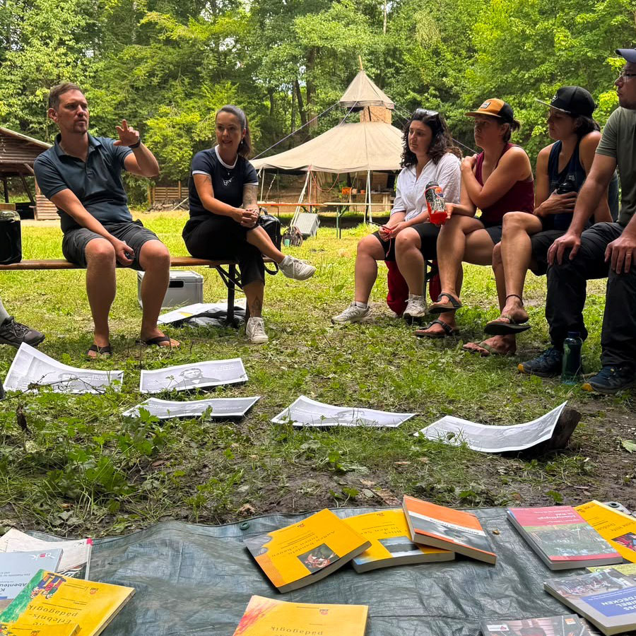 Seminar im Wald