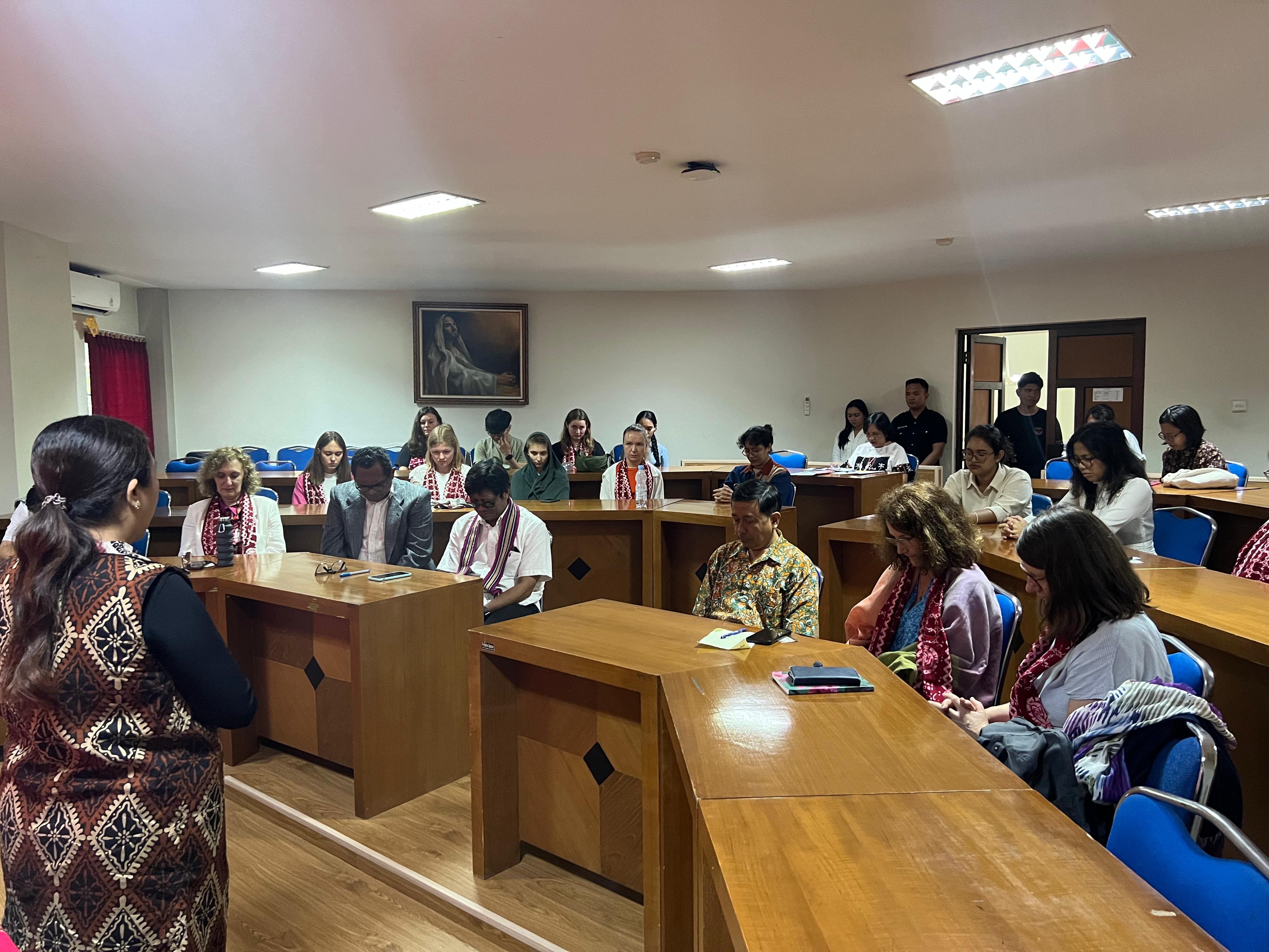 Willkommen an der UKSW:GetTogether im Hörsaal!